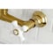 Kingston Brass KS3247PX Two-Handle Wall Mount Bathroom Faucet, Brushed Brass KS3247PX - alternate 2